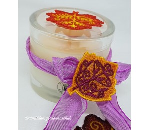 Stickserie ITH - FSL und Organza Blätter